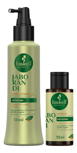Kit Jaborandi Haskell 1 Nectavita 35ml 1 Tônico 120ml