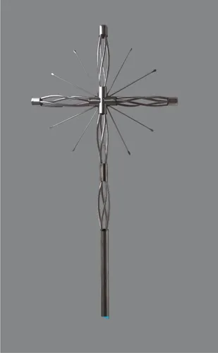 comprar Cruz De Panteón Acero Inox Chica