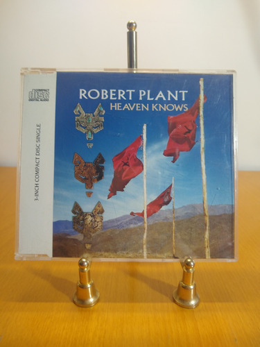 Cd Single 3 Inch Robert Plant Heaven Knows 