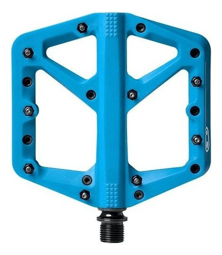 Pedales Mtb Crankbrothers Stamp 1 Chico Plataforma Para Bici Color Azul