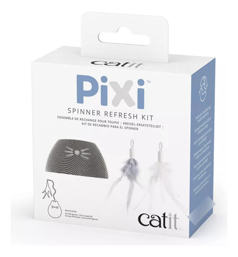 Spinner, Juguete Para Gato (1 Pza) Catit Pixi Color Blanco