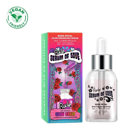 Suero Reparador E Iluminador Serum Of Love Rose Petal Rude Momento de aplicación Día/Noche Tipo de piel cualquiera