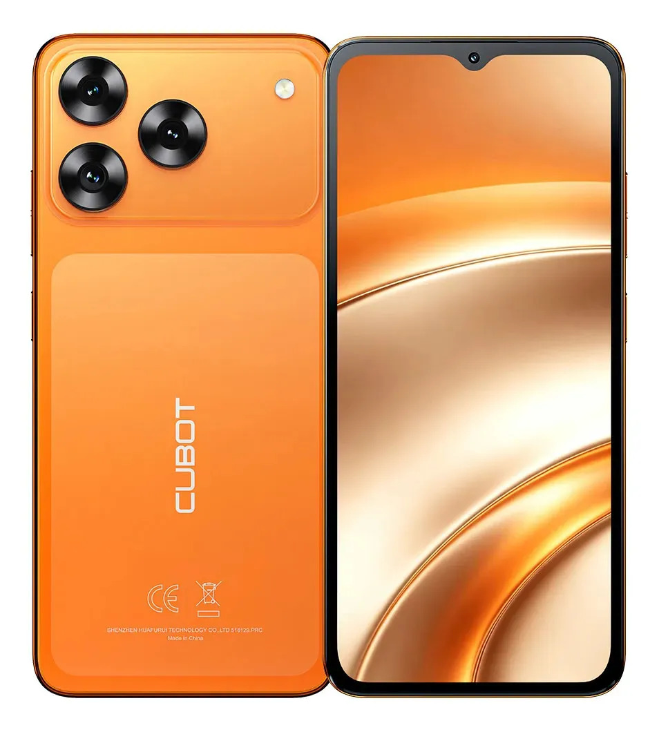 Cubot A50 Dual Sim 128 GB Naranja 6 GB RAM (Ampliable Hasta 16 GB) 6.58 Pulgadas NFC Android 16