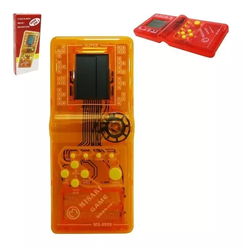 Super Mini Game Portatil 9999 Brick Game Com Pilhas