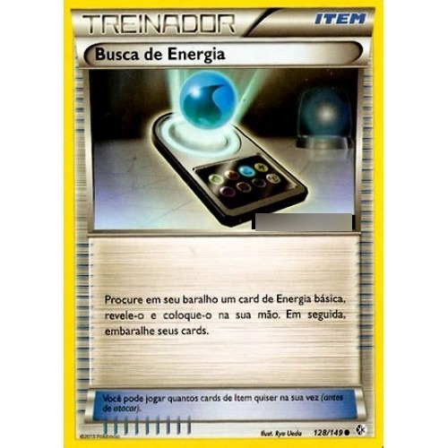 2x Busca De Energia - Comum 128/149 - Pokemon Card Game
