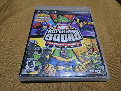 Juego De Ps3 Marvel Super Hero Squad, Físico Y Usado (Usado)