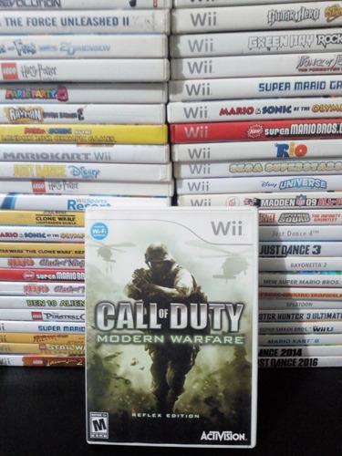 Juego Para Nintendo Wii Call Of Duty Modem Warfare Wii U 
