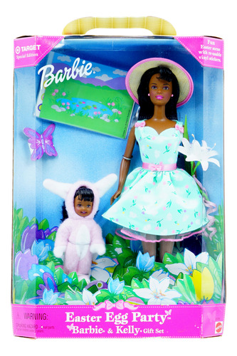Barbie & Kelly Easter Egg Party Gift Set 1999 Exclusive V2