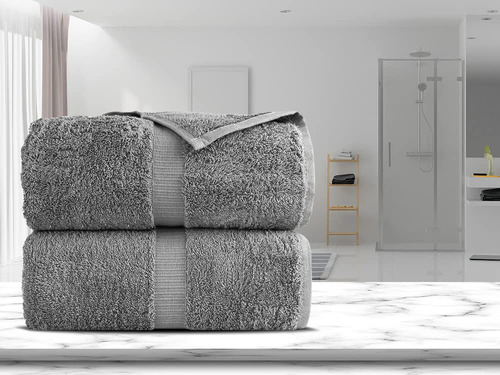 Toallas Algodón Turco Premium Suaves Y Absorbentes Juego 2 U