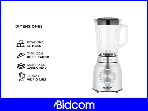 Licuadora peabody online 1000w