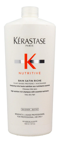 Nutritive Bain Satin Riche Shampoo 1000ml | Kérastase