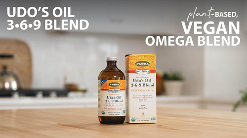 Suplemento Flora Udo's Oil, Mezcla Con Alto Contenido De Lig