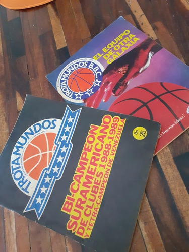 2 Revistas Del Equipo Trotamundos 1989....de Coleccion