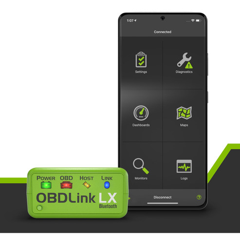 Escáner Bluetooth Obd2 Obdlink Lx Para Android/windows
