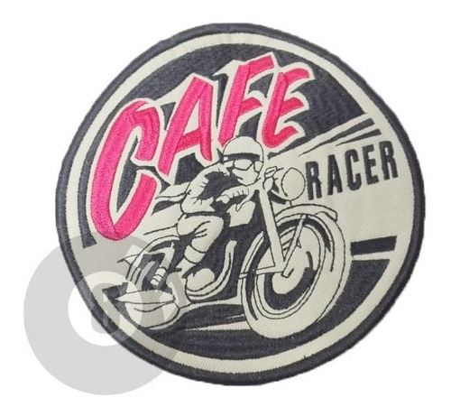 Cafe Racer Parche Café Racer 19 Cm Grande 