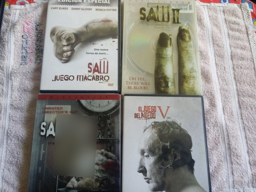 Saw Saga 4 Dvds Dvd Original