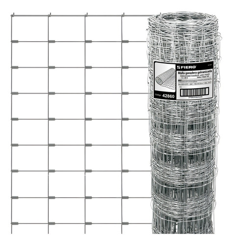 Rollo 50 M X 1.2 M de Malla Borreguera de Acero 42860
