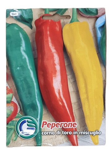 Semillas De Pimiento Peperone Huerta