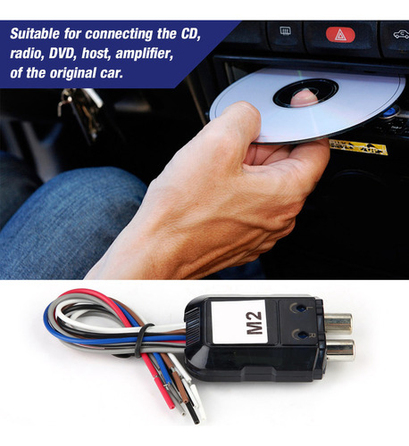 Subwoofer De Coche De 2 Canales Para Convertidor De Audio Es