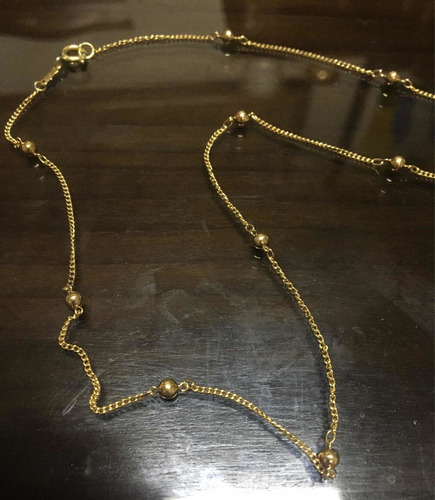 Corrente Em Ouro 18 K Com 3,3g