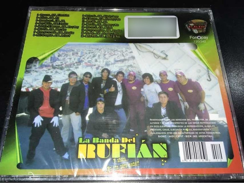 La Banda Del Rufian Cd Nuevo Cerrado
