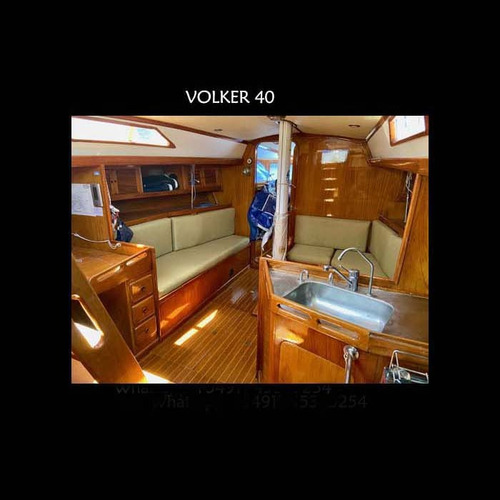 Velero Volker 40. Muy Equipado. Quillote Nuevo.