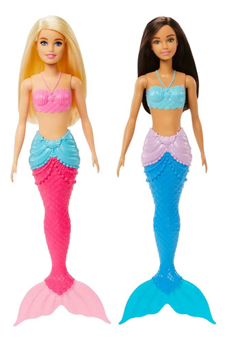 Muñeca Barbie Sirena Magica Dreamtopia Varios Colores Niñas