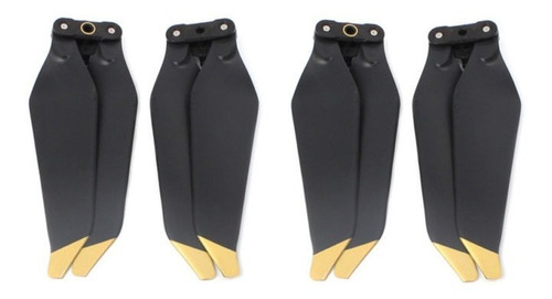 Imagen 2 de 5 de 2 Pares De Hélices Pro Platino Mavic Dji 8331 Ruido Quick-re