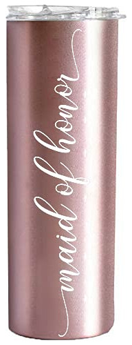 Bride To Be Skinny Tumbler  20 Oz Bride Tribe Acero B4h31