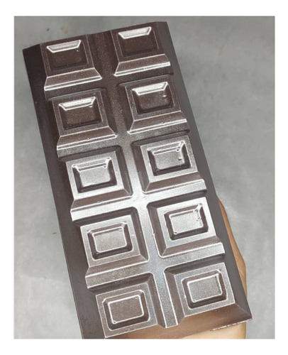 2 Formas Barra Chocolate 300gr Especial Bwb Acetato Silicone