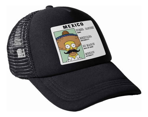 Gorra Homero Sanchez Mexicano Simpson