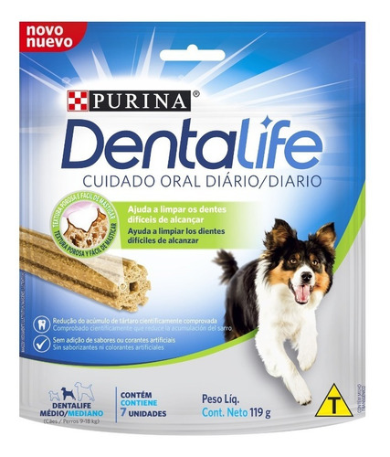 Snack Dentalife Para Perro Cuidado Dental Purina 119 Gr