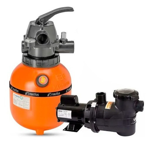 Kit Completo Para Piscina Até 19 Mil Litros Dispositivos