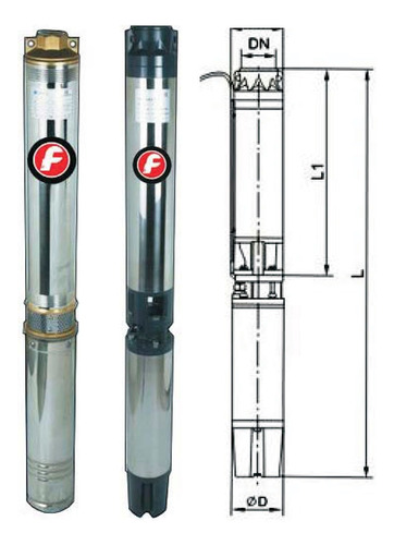 Electro Bombas Sumergible Agua 6 Pulgadas 10hp 380v 7,5kw