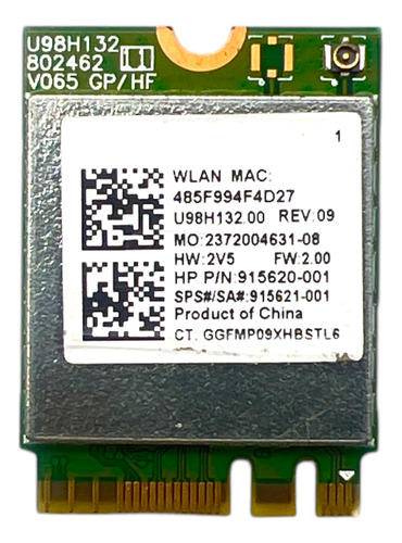 Tarjeta De Red Inalámbrica Realtek Rtl8821ce 915620-001 (Usado)
