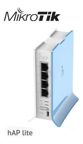 Mikrotik Hap Lite Rb941-2nd-tc Wifi 4 Puertos Home Cyber Smb