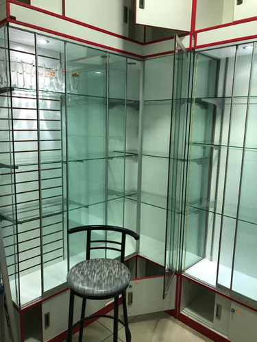 Remate Vitrina Exhibidor Melamine 2.20m X (0.9m X 1m) X0.4m
