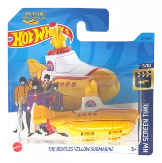 Submarino Hot Wheels The Beatles Yellow Submarine Hkh12 C