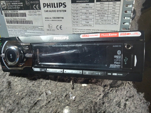 Philips Ce235bt/56 Panel De Radio 