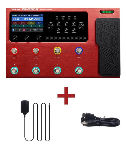 Valeton Gp-200r Multi Effects Processor Multi-effects Guitar