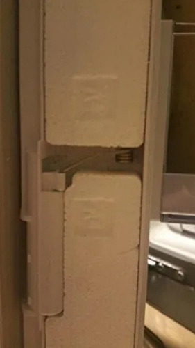 Imagen 3 de 5 de Resorte O Muelle De Puerta Divisoria De Refrigerador