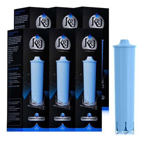 K & J Jura Capresso Clearyl Blue Filtros De Agua Compatibles