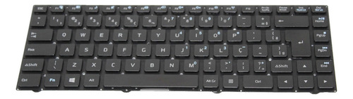 Teclado Notebook Positivo Unique S1610 S1620 S960 S1520 Br Cor Preto