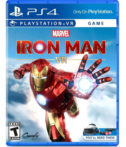 Marvel's Iron Man Vr Playstation 4 Ps4 Disco Físico 