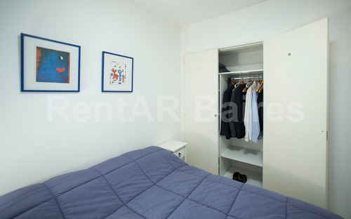 Imagen 7 de 14 de Alquiler Temporario Departamento 3 Ambientes En Palermo