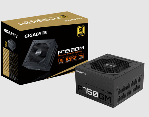 Fuente Gigabyte 750w P750gm 80 Plus Gold