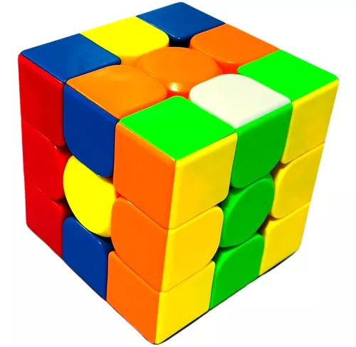 Cubo Mágico Profissional NOVIDADE 3x3 Sem Adesivo / Quebra-Cabeça