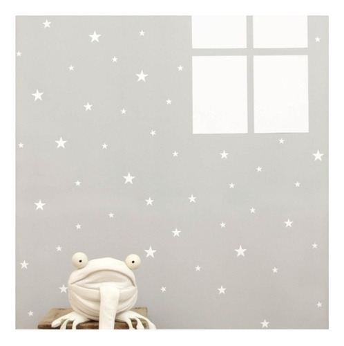 Vinil Stickers Decorativo Estrellas 192pz Vinil Alto Rendimiento Decoración Color