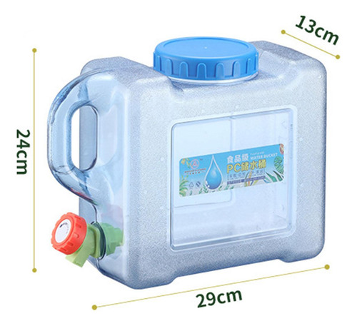 Contenedor De Almacenamiento De Agua Con Grifo, Cubo De Agua