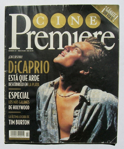 Leonardo Di Caprio Cine Premiere No. 65, Revista 2000